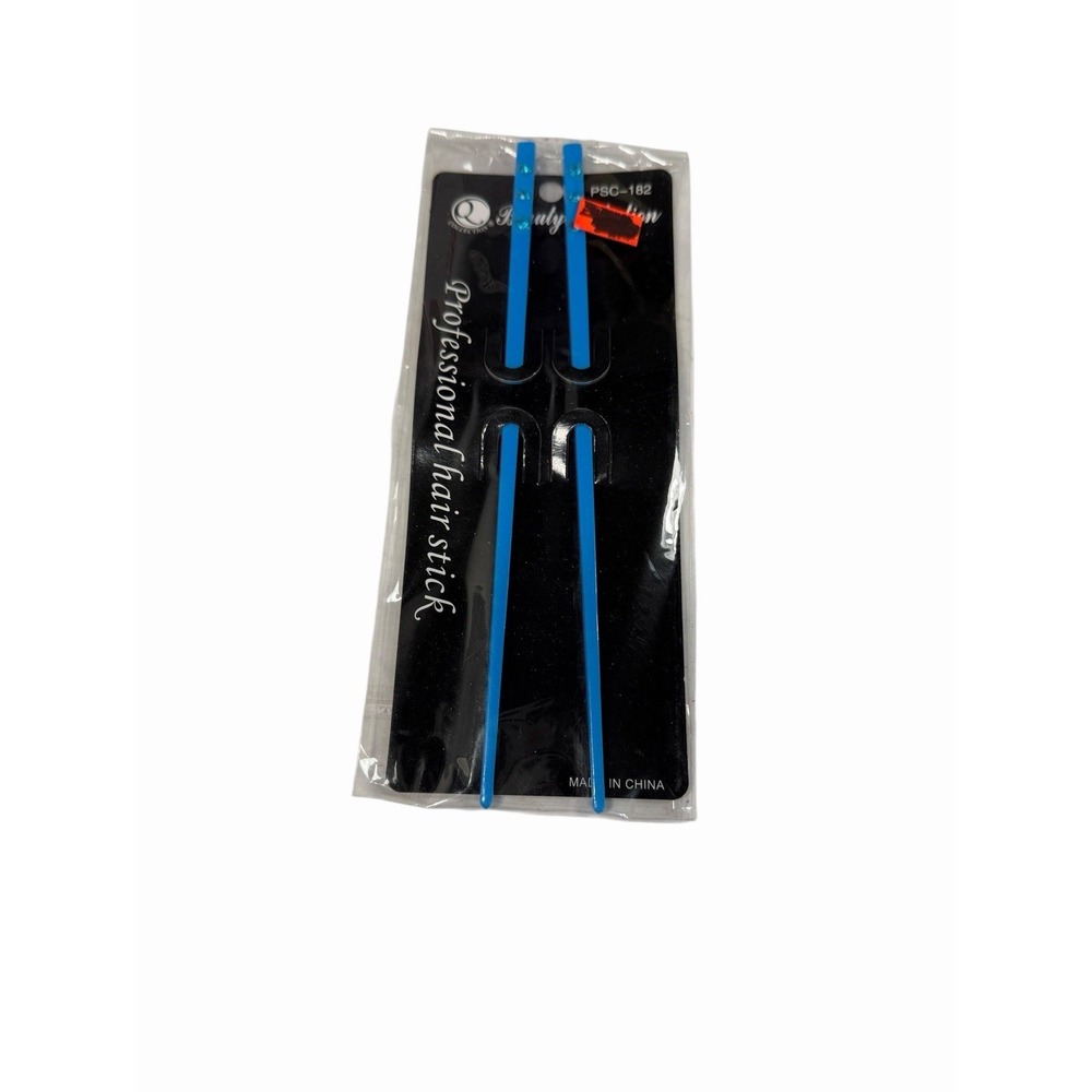 NEW hair accessories CHOP STICKS blue